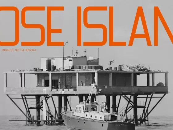 A promo poster for Rose Island.