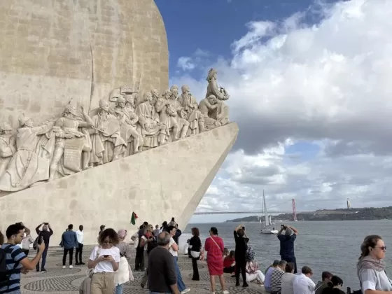 The Monument of the Discoveries, Lisbon, Portugal.