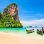 Photo of a Thai beach.